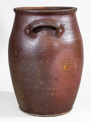 Attrib. Hinkle-Mort Pottery, Jefferson County, Tenn. Salt-Glazed Stoneware Jar