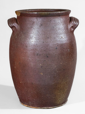 Attrib. Hinkle-Mort Pottery, Jefferson County, Tenn. Salt-Glazed Stoneware Jar