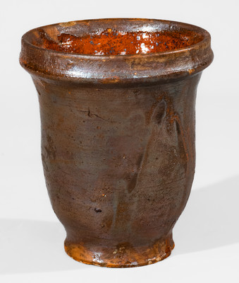 Glazed Redware Jar, probably Greene County, Tennessee, c1830-70