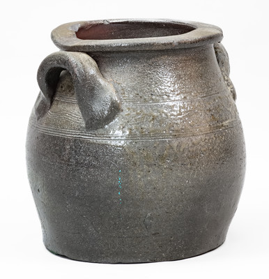 Attrib. Benjamin Anderson Pottery, Hawkins County, TN Salt-Glazed Stoneware Jar