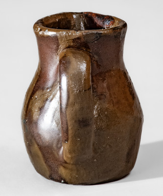 Rare Miniature Putnam County, TN Stoneware Presentation Pitcher, "Lassie Palmer," 1921