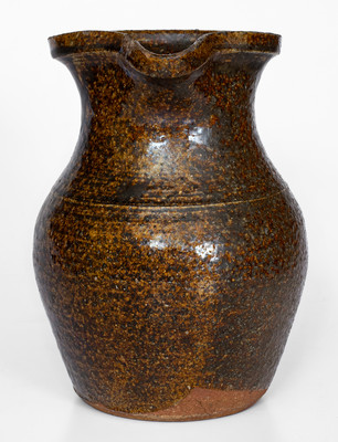 Attrib. Edward Stone, Buncombe County, North Carolina Stoneware Pitcher