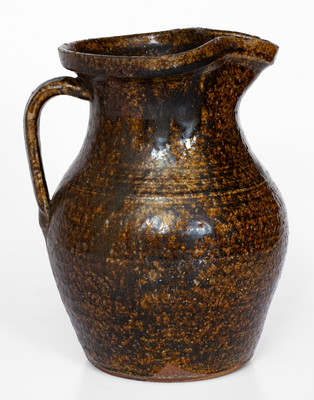Attrib. Edward Stone, Buncombe County, North Carolina Stoneware Pitcher