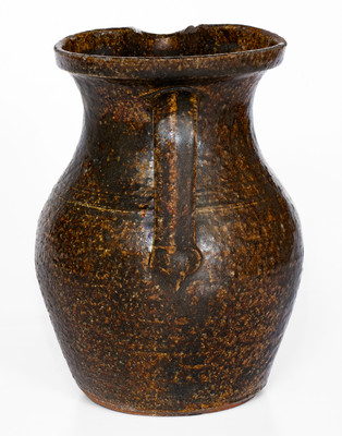 Attrib. Edward Stone, Buncombe County, North Carolina Stoneware Pitcher