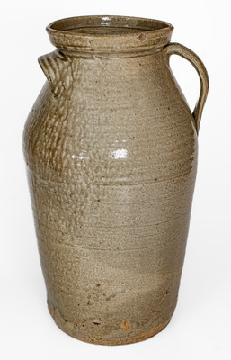 Five-Gallon Alkaline-Glazed Alabama Stoneware Churn