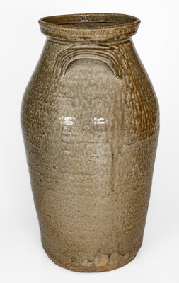 Five-Gallon Alkaline-Glazed Alabama Stoneware Churn