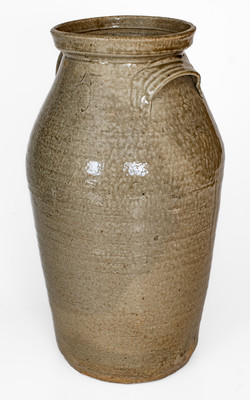 Five-Gallon Alkaline-Glazed Alabama Stoneware Churn