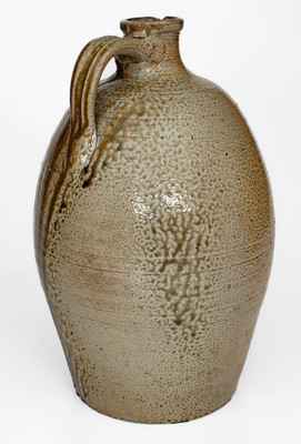 Important and Possibly Unique A. J. CRAVEN (Andrew Jackson Craven, Randolph Co, NC) Stoneware Jug
