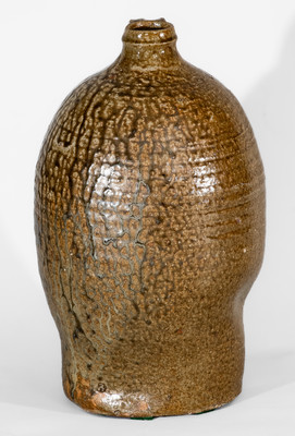 Extremely Rare "T.S. JARRARD / July 1880" Presentation Jug, attrib. Isaac Craven, White County, GA