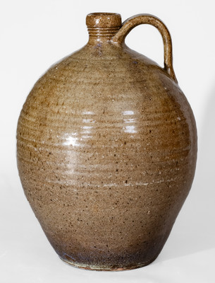 Lincoln County, North Carolina Alkaline-Glazed Stoneware Jug