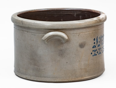Rare SOUTHERN / STONEWARE / POTTERY (Donaghho, Parkersburg, WV) Cake Crock