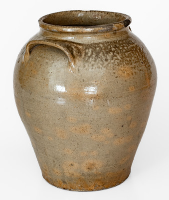 Attrib. Pottersville Stoneware Manufactory, possibly David Drake, Edgefield District, SC Stoneware Jar