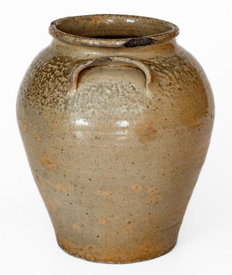 Attrib. Pottersville Stoneware Manufactory, possibly David Drake, Edgefield District, SC Stoneware Jar