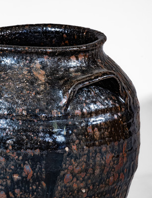 Attrib. John Whelchel, Gaffney, SC Area Alkaline-Glazed Stoneware Jar
