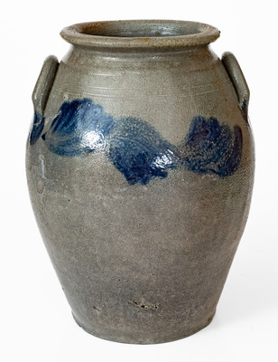 Attrib. John P. Schermerhorn, Richmond, Virginia Stoneware Jar c1830