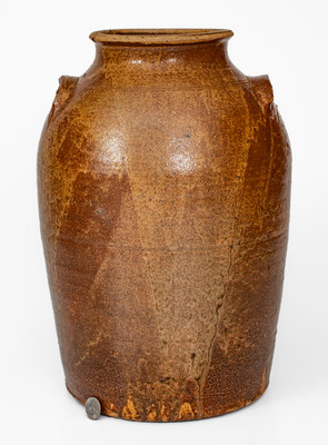 Scarce attrib. George U. Fletcher, Miles Mill, Edgefield District, SC Five-Gallon Stoneware Jar