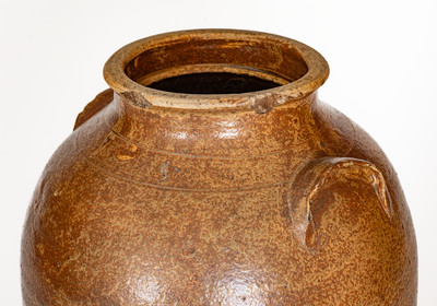 Scarce attrib. George U. Fletcher, Miles Mill, Edgefield District, SC Five-Gallon Stoneware Jar