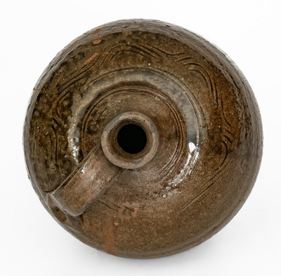Alkaline-Glazed Lincoln County, North Carolina Stoneware Jug