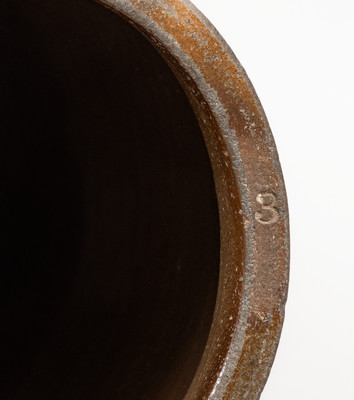 Scarce attrib. Decker Pottery, Washington County, Tennessee Stoneware Jar