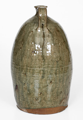 Upstate South Carolina Alkaline-Glazed Stoneware Jug, fourth quarter 19th century