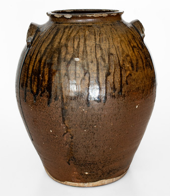 Alkaline-Glazed Buncombe County, North Carolina Stoneware Jar