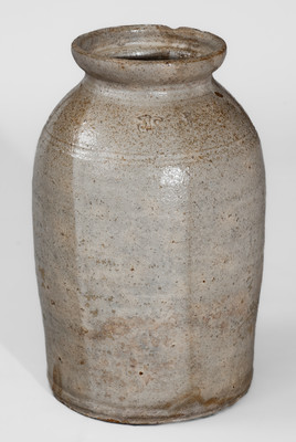 JC (John Wesley Carpenter, Piper's Gap, Carroll County, VA) Stoneware Jar
