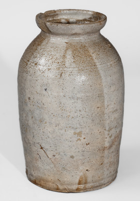 JC (John Wesley Carpenter, Piper's Gap, Carroll County, VA) Stoneware Jar