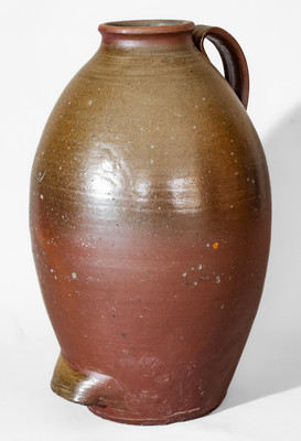 Rare "John / D Elrod" Middle Tennessee Salt-Glazed Stoneware Honey Jar