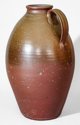 Rare "John / D Elrod" Middle Tennessee Salt-Glazed Stoneware Honey Jar