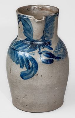 Rare KEESEE & PARR / RICHMOND / VA Stoneware Pitcher, circa 1860