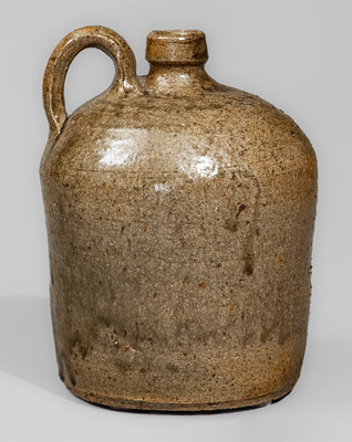 Small-Sized Edgefield District, SC Alkaline-Glazed Stoneware Jug, third quarter 19th century