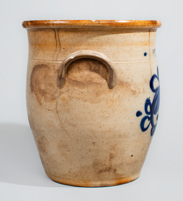J. & E. NORTON / BENNINGTON VT Stoneware Jar, circa 1855