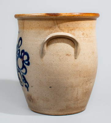 J. & E. NORTON / BENNINGTON VT Stoneware Jar, circa 1855