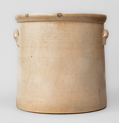 Five-Gallon N. A. WHITE & SON, / UTICA, N.Y. Stoneware Crock, circa 1885