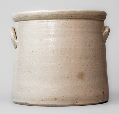 Attrib. Satterlee & Mory, Fort Edward, NY Stoneware Bird Crock, c1865