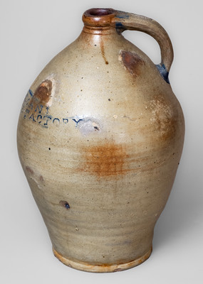 PAUL CUSHMANS / STONEWARE FACTORY Jug, circa 1810