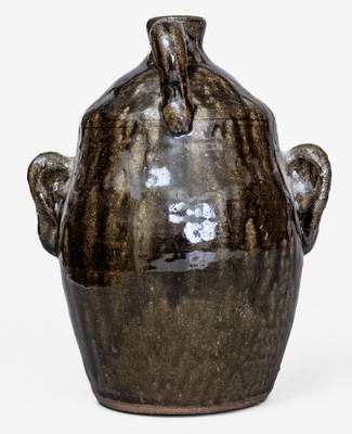 "Lanier Meaders," Cleveland, GA Stoneware Face Jug, circa 1985