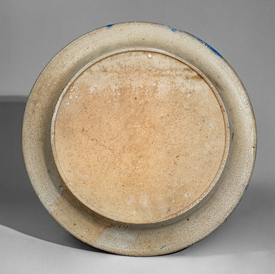 Extremely Rare "Pennypacker / Philadelphia 1898" Stoneware Charger attrib. Wingender Pottery, Haddonfield, NJ