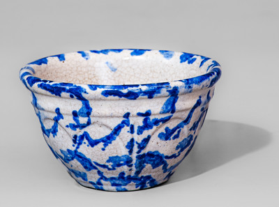 Miniature Spongeware Bowl, American, late 19th or early 20th century