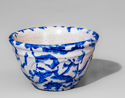 Miniature Spongeware Bowl, American, late 19th or early 20th century