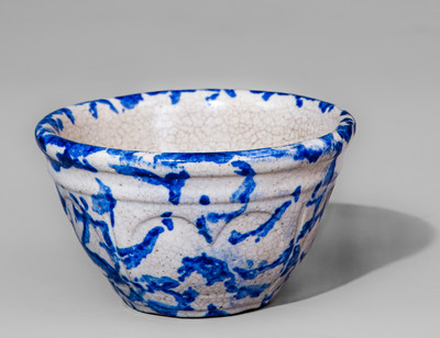 Miniature Spongeware Bowl, American, late 19th or early 20th century