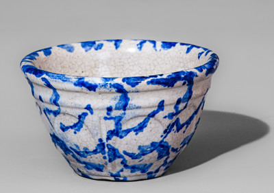 Miniature Spongeware Bowl, American, late 19th or early 20th century