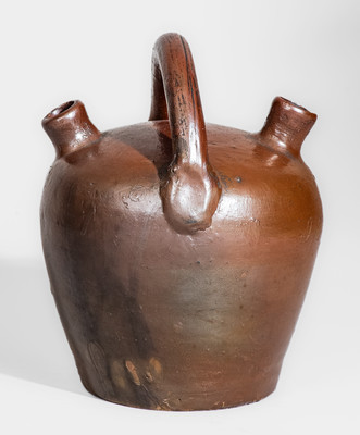 Small-Sized "J C Golerhon" Sept. 28, 1898 Stoneware Harvest Jug, probably Southwest Virginia