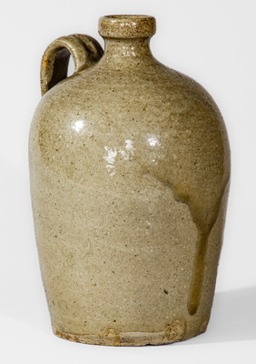 Small-Sized Stoneware Jug, probably Thomas Chandler Pottery, Edgefield District, SC