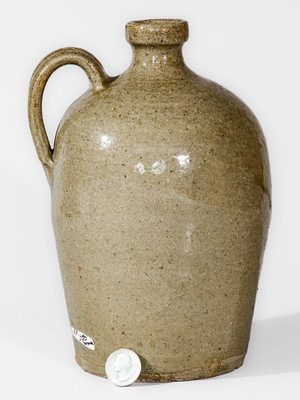 Small-Sized Stoneware Jug, probably Thomas Chandler Pottery, Edgefield District, SC