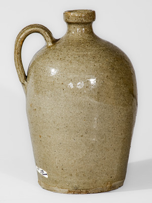 Small-Sized Stoneware Jug, probably Thomas Chandler Pottery, Edgefield District, SC