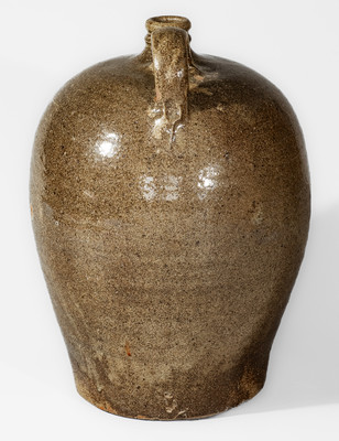 Attrib. B.F. Landrum Pottery, Horse Creek Valley, Edgefield District, SC Stoneware Jug