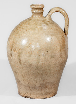 Attrib. Pottersville Stoneware Manufactory, Edgefield District, SC Small-Sized Stoneware Jug, c1820-1840
