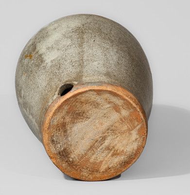 Very Rare Edgefield District, SC Alkaline-Glazed Stoneware Chicken Waterer