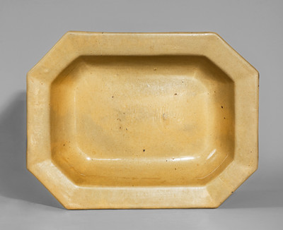 Rare U. KENDALL & SONS Cincinnati, Ohio Yellowware Vegetable Dish